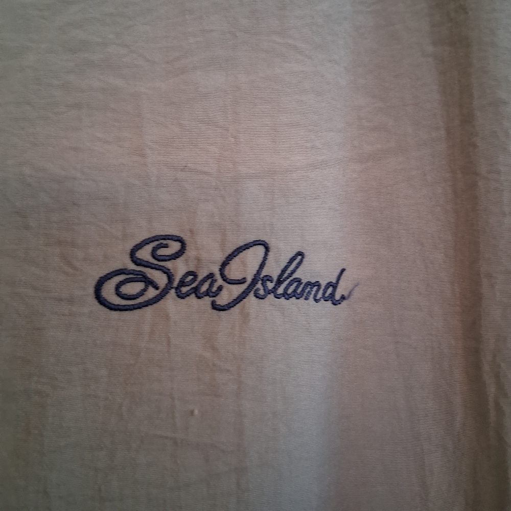 Vintage Sea Island Pullover Jacket with logo. Size XXL Minor Wear - Picture 3 of 7